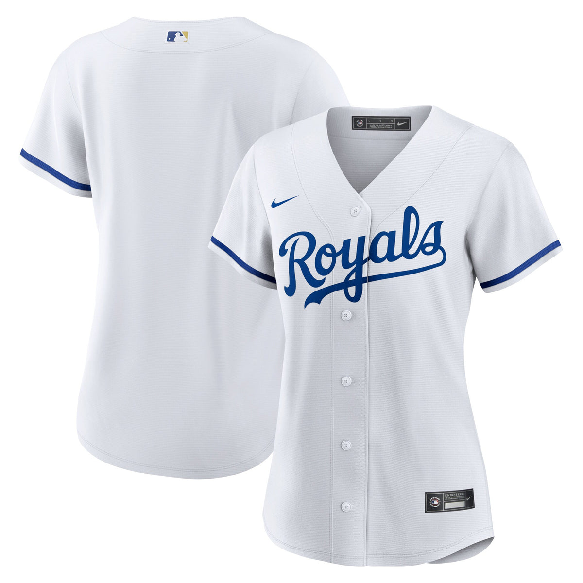 Kansas City Royals white Home jersey