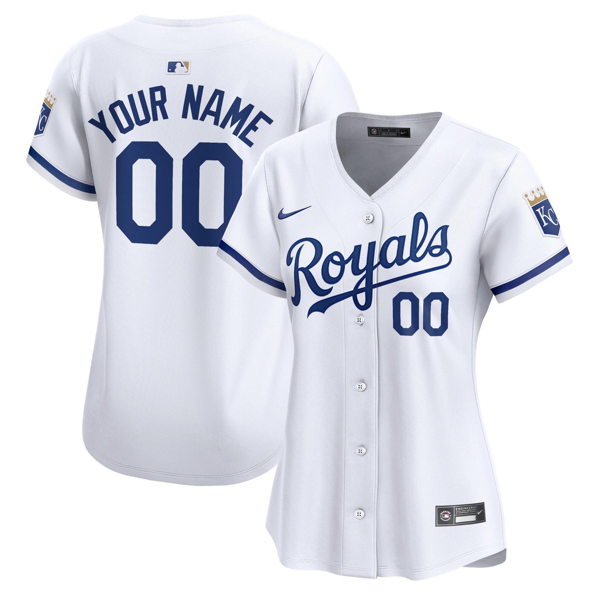 Kansas City Royals white Limited jersey