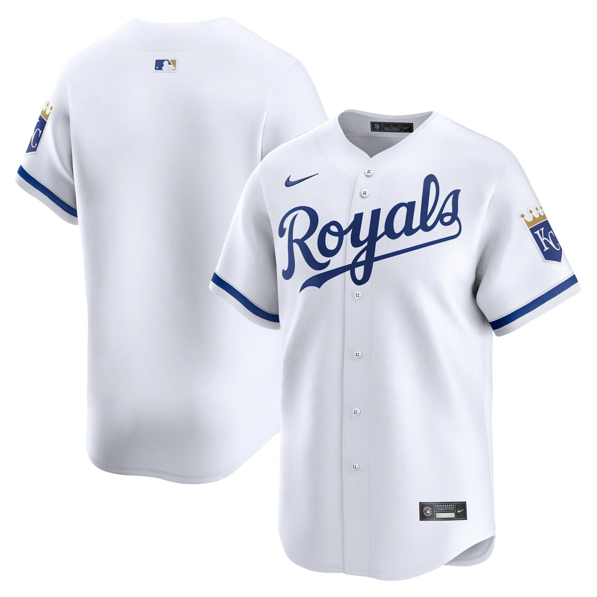 Kansas City Royals white Limited jersey