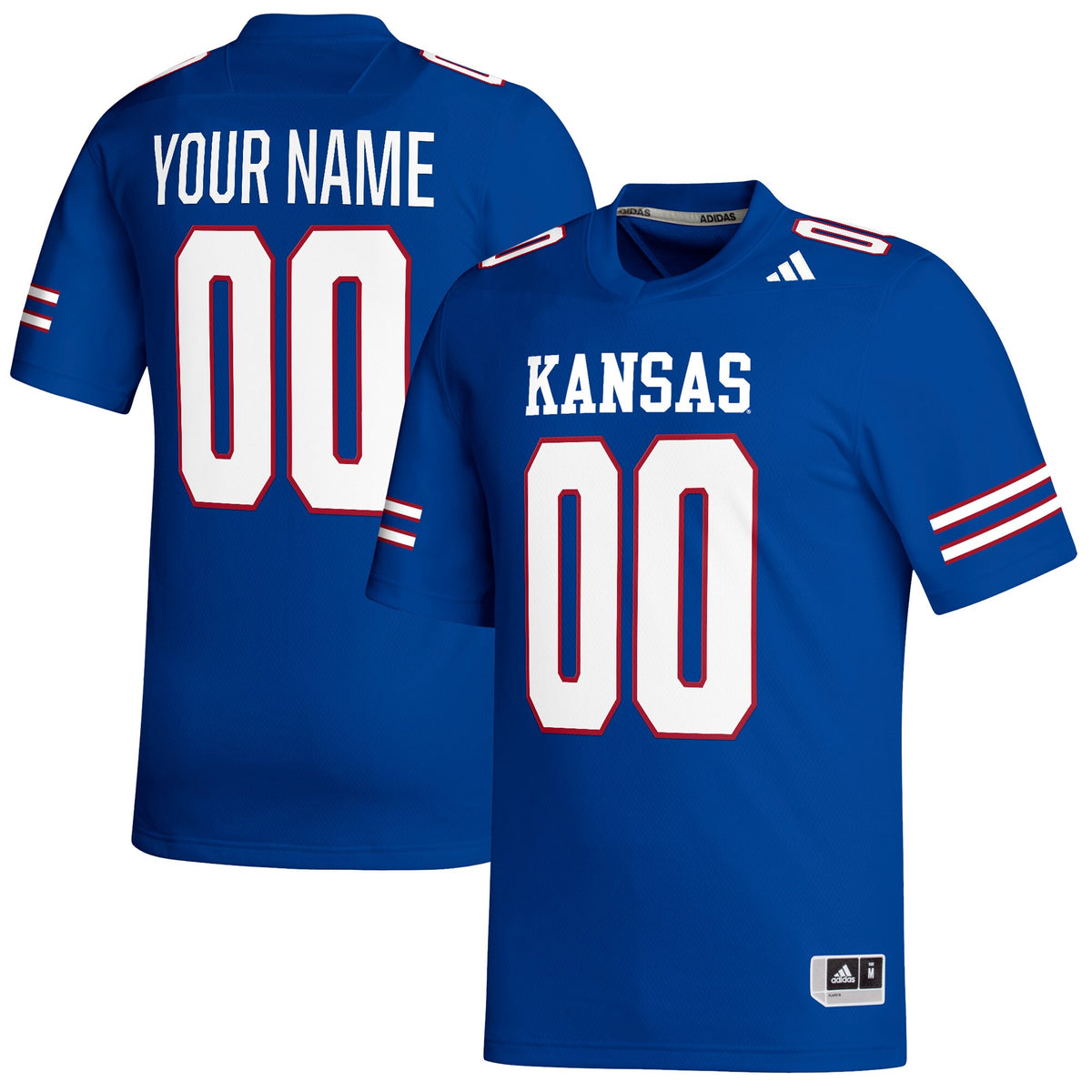 Custom Kansas Jayhawks royal jersey