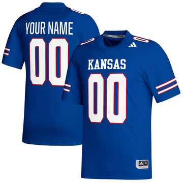 Custom Kansas Jayhawks royal jersey