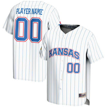 Kansas Jayhawks white jersey