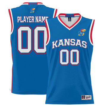 Kansas Jayhawks royal jersey