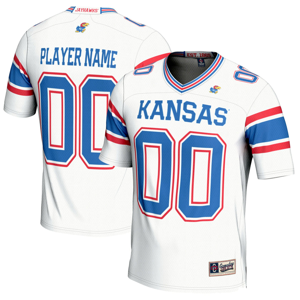 Kansas Jayhawks white jersey