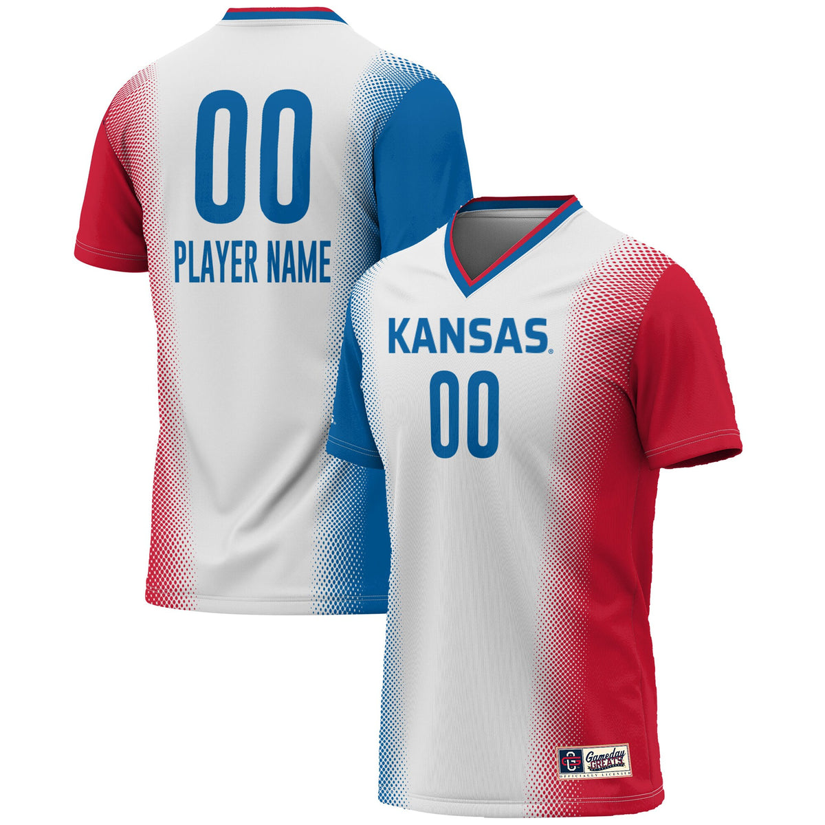 Kansas Jayhawks white jersey
