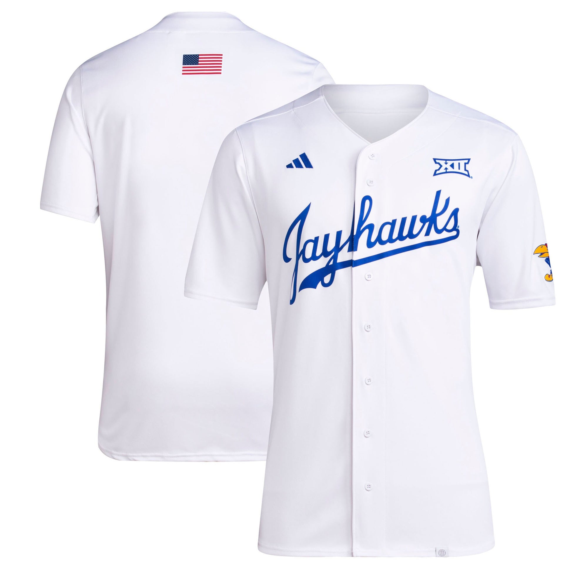 Kansas Jayhawks white jersey