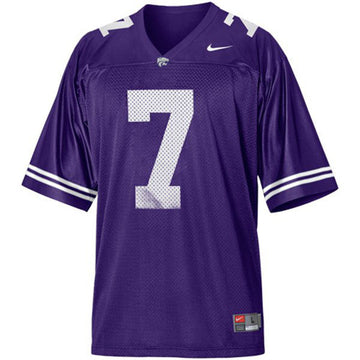 Kansas State Kansas State 7 Collin Klein purple jersey