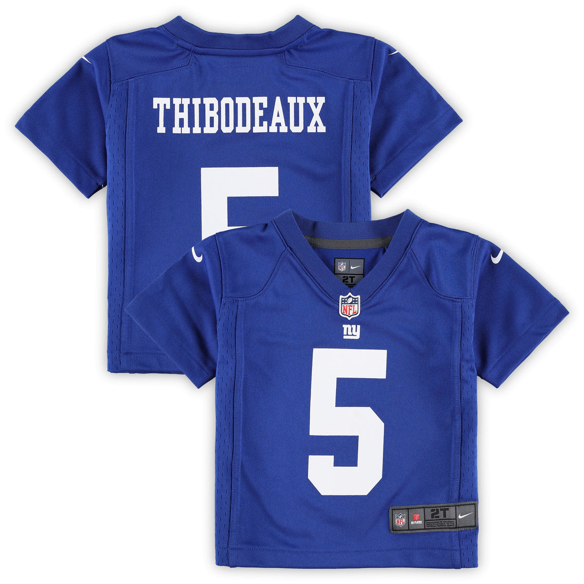 Kayvon Thibodeaux New York Giants royal jersey