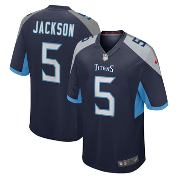 Kearis Jackson Tennessee Titans navy jersey