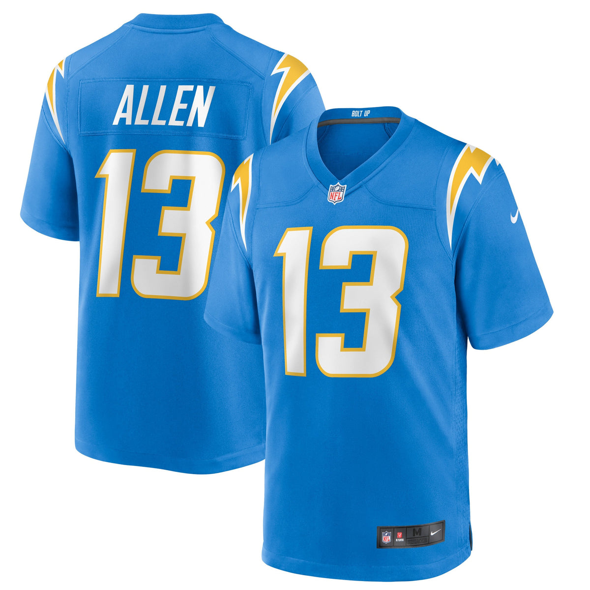 Keenan Allen Los Angeles Chargers blue Game jersey