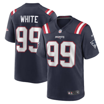 Keion New England Patriots white jersey