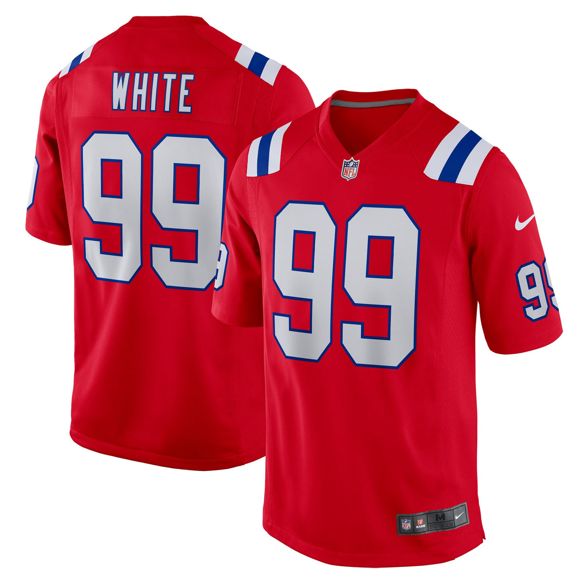 Keion New England Patriots white Alternate jersey