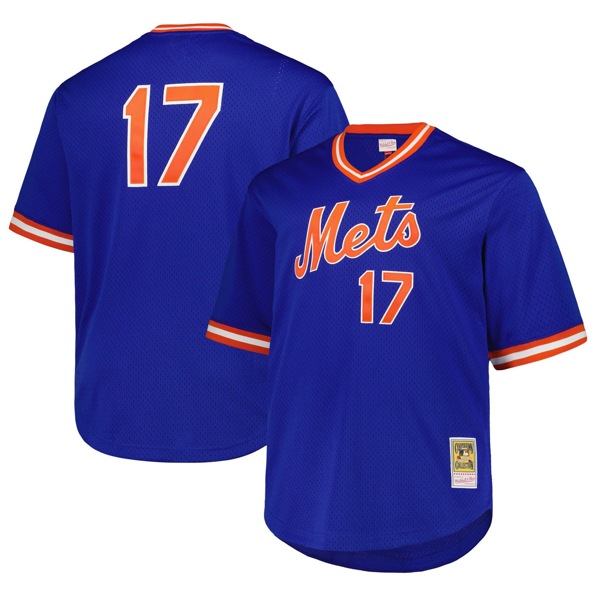 Keith Hernandez New York Mets royal Cooperstown jersey