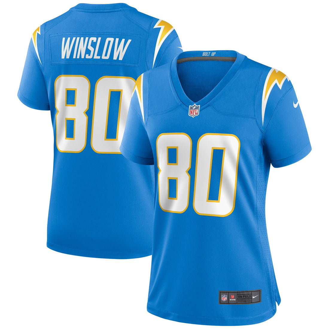 Kellen Winslow Los Angeles Chargers blue Game jersey