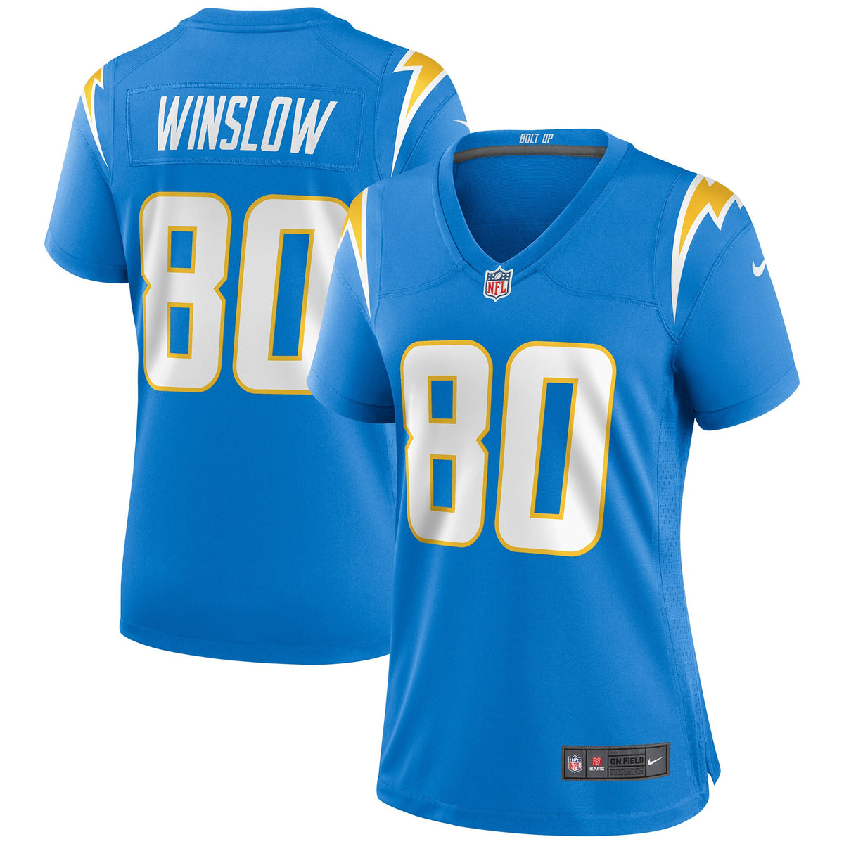 Kellen Winslow Los Angeles Chargers blue Game jersey