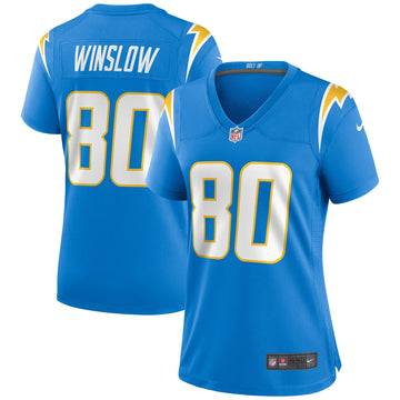 Kellen Winslow Los Angeles Chargers blue Game jersey