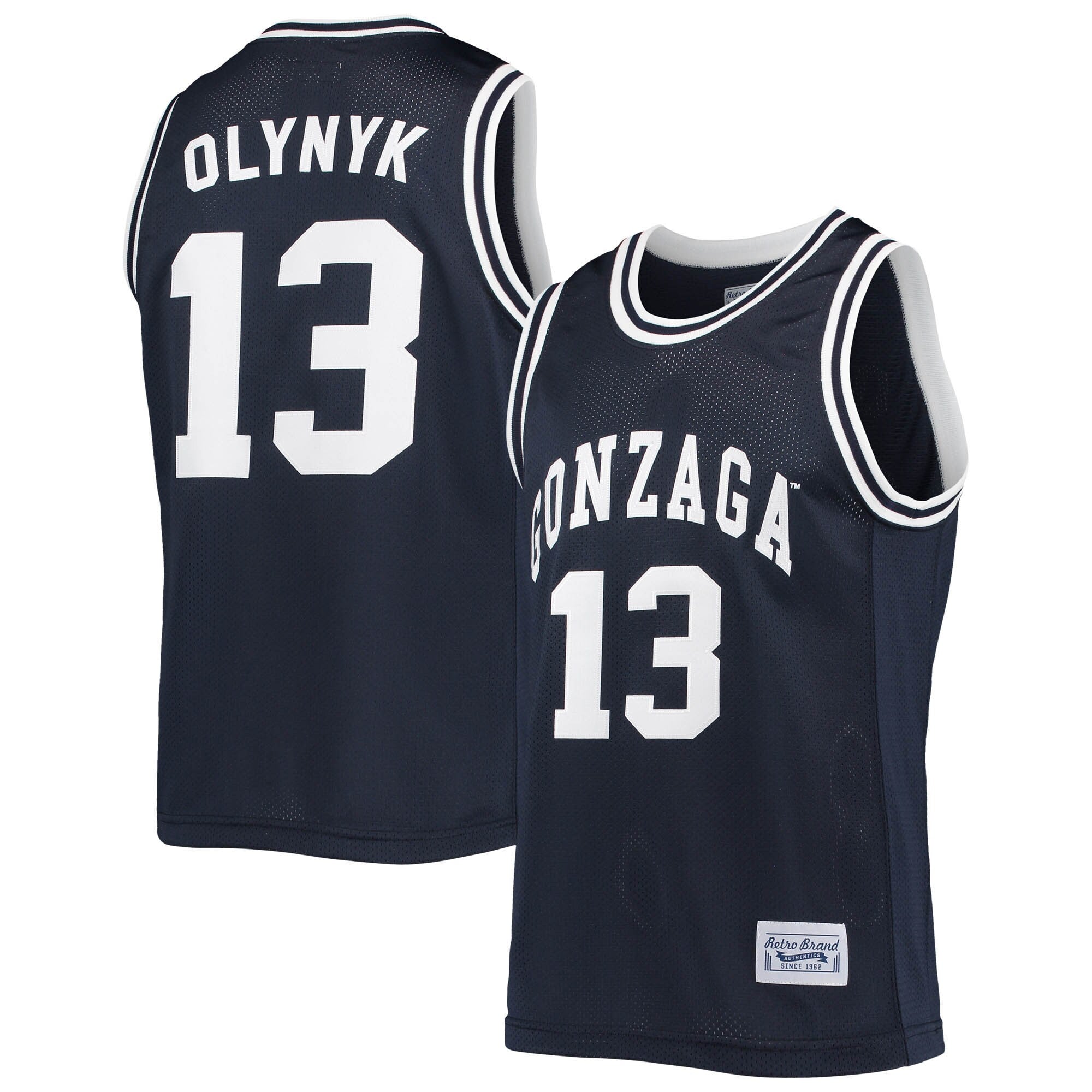 Gonzaga Bulldogs navy Retro jersey