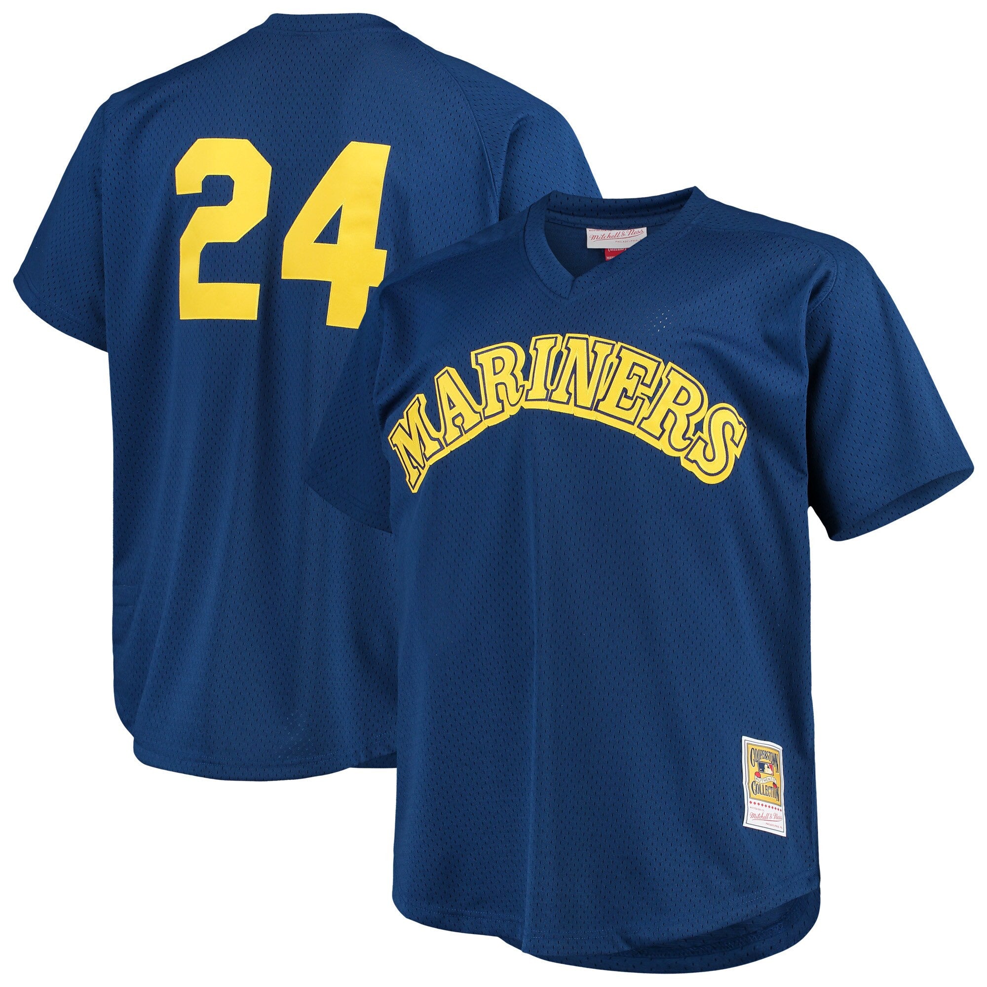Ken Griffey Jr Seattle Mariners royal Cooperstown jersey