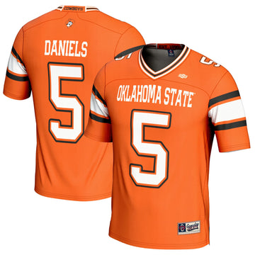 Kendal Daniels Oklahoma State Cowboys orange jersey