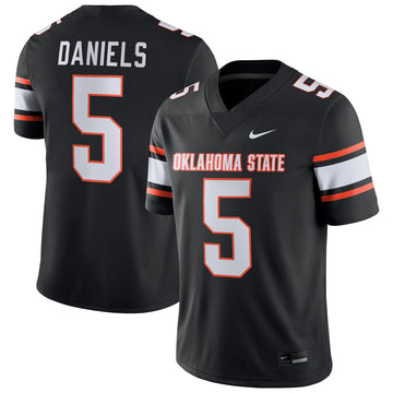 Kendal Daniels Oklahoma State Cowboys black jersey