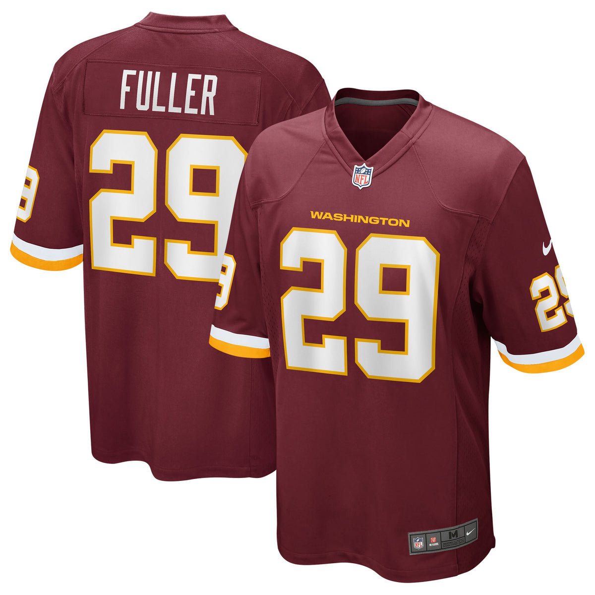Kendall Fuller Washington Washington Commanders burgundy jersey