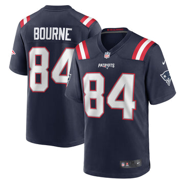 Kendrick Bourne New England Patriots navy jersey