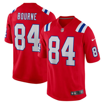 Kendrick Bourne New England Patriots red jersey