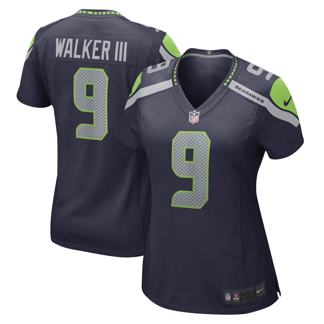 Kenneth Walker Iii Seattle Seahawks navy jersey