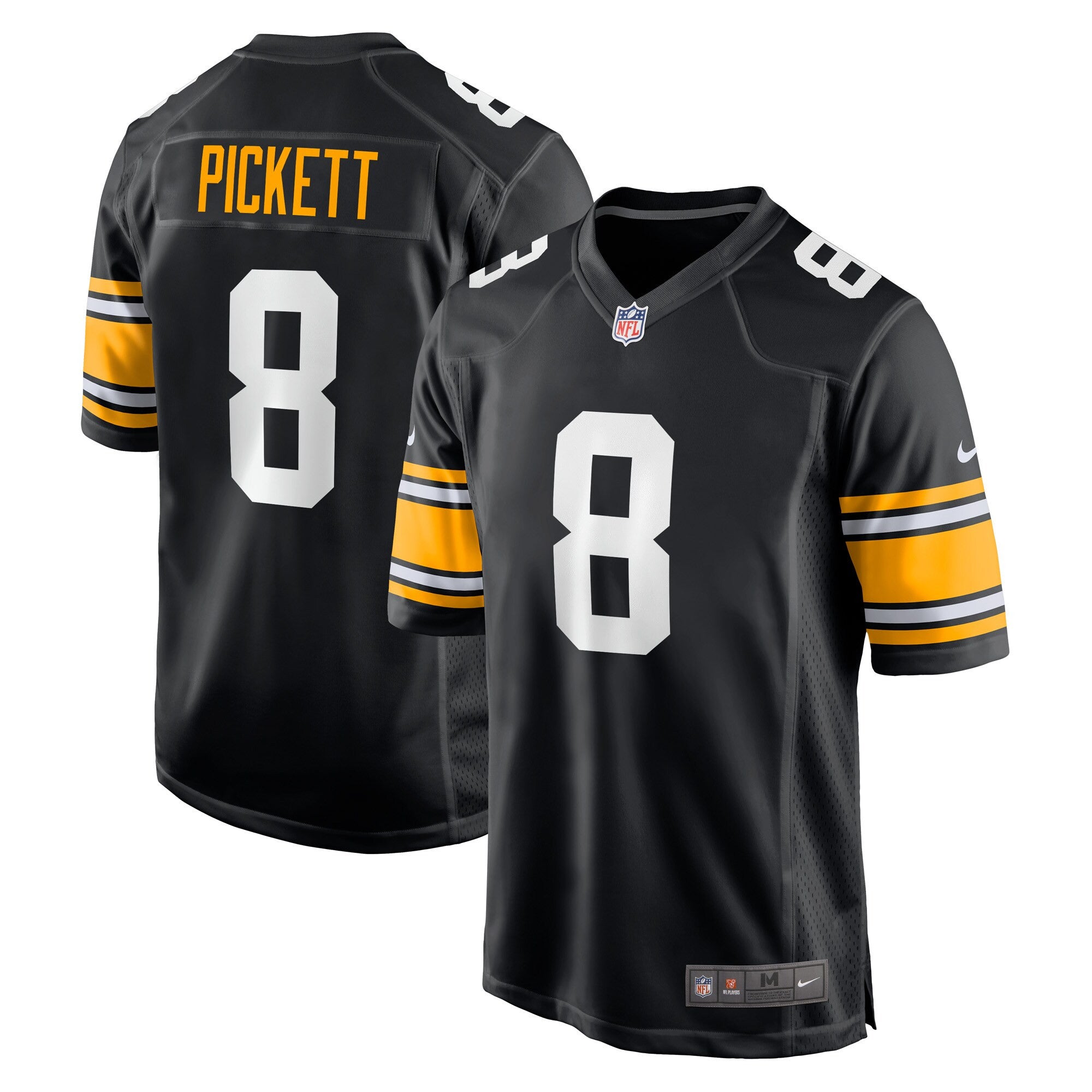 Kenny Pickett Pittsburgh Steelers black Alternate jersey