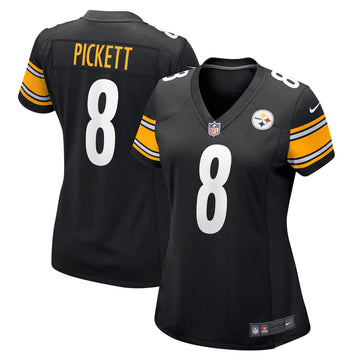 Kenny Pickett Pittsburgh Steelers black jersey