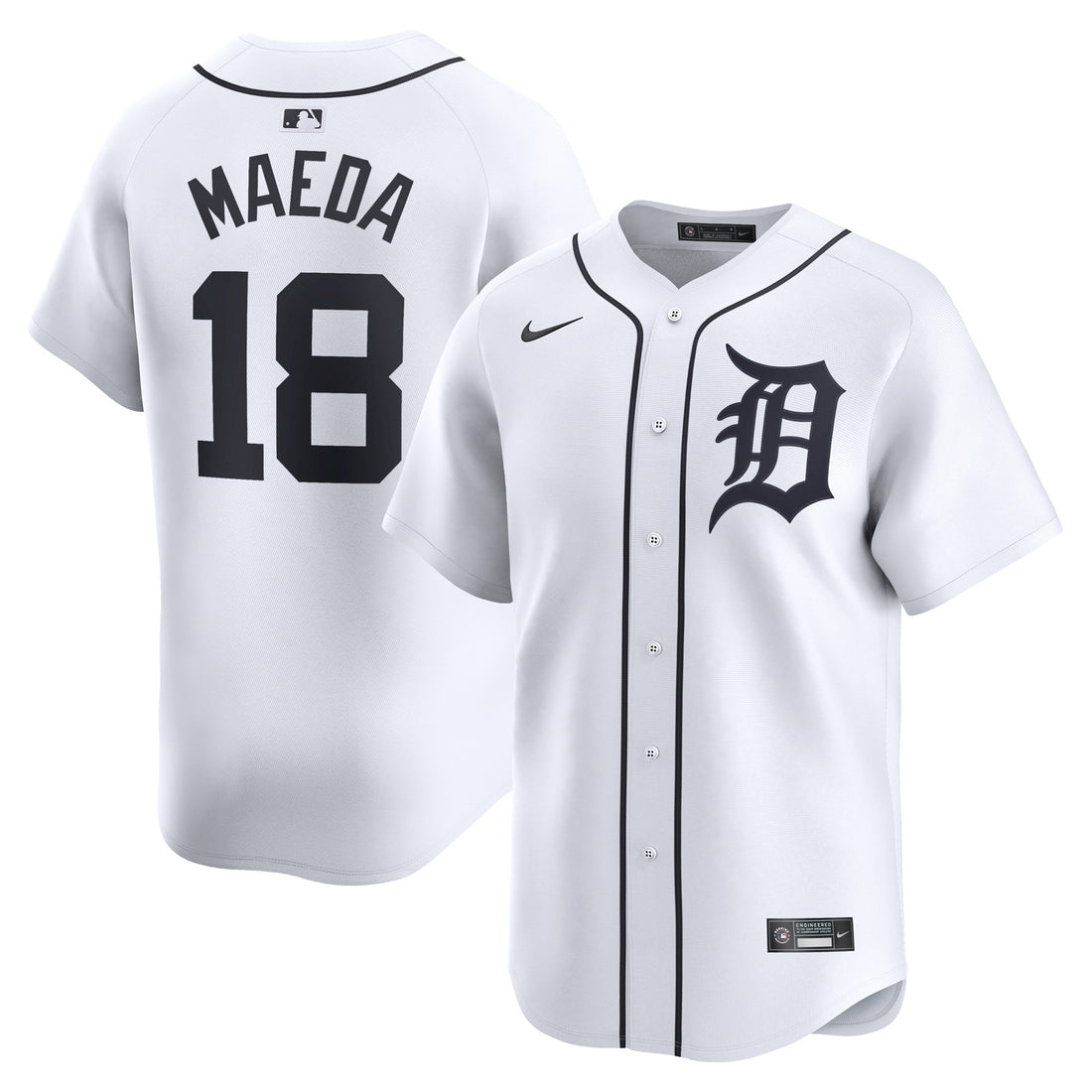 Kenta Maeda Detroit Tigers white Limited jersey