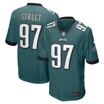Kentavius Street Philadelphia Eagles green Game jersey
