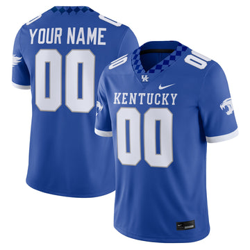 Custom Kentucky Wildcats royal jersey