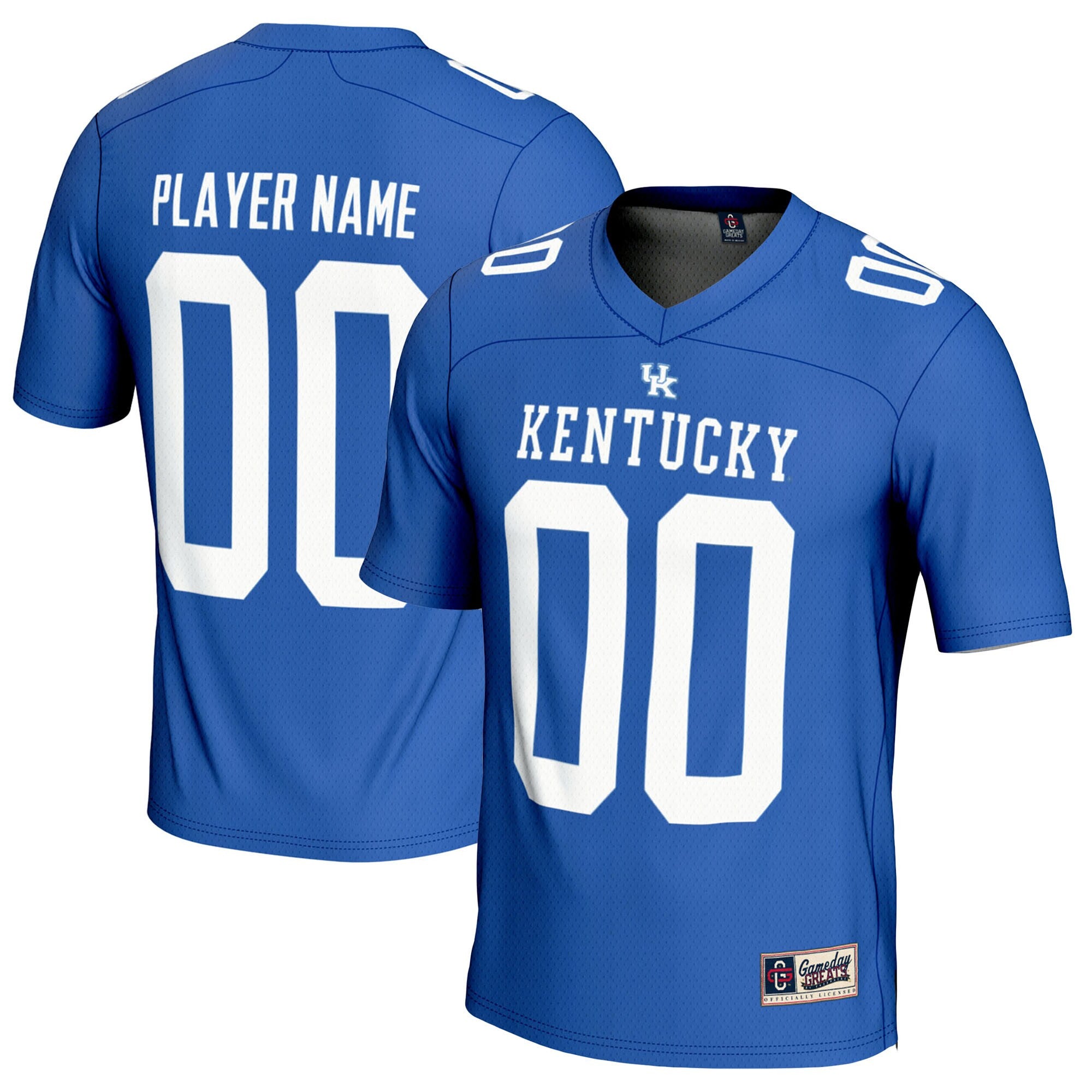 Kentucky Wildcats royal jersey