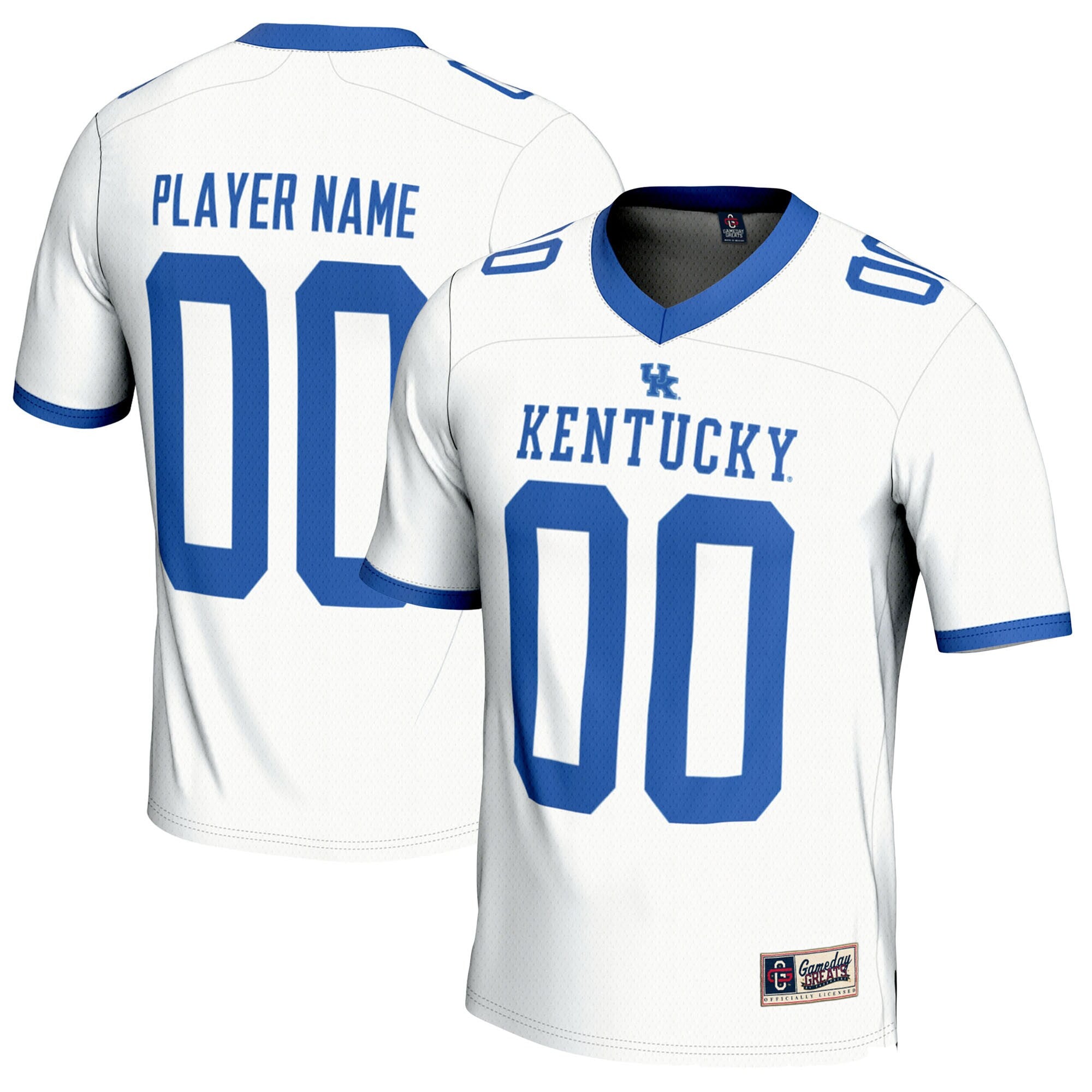 Kentucky Wildcats white jersey