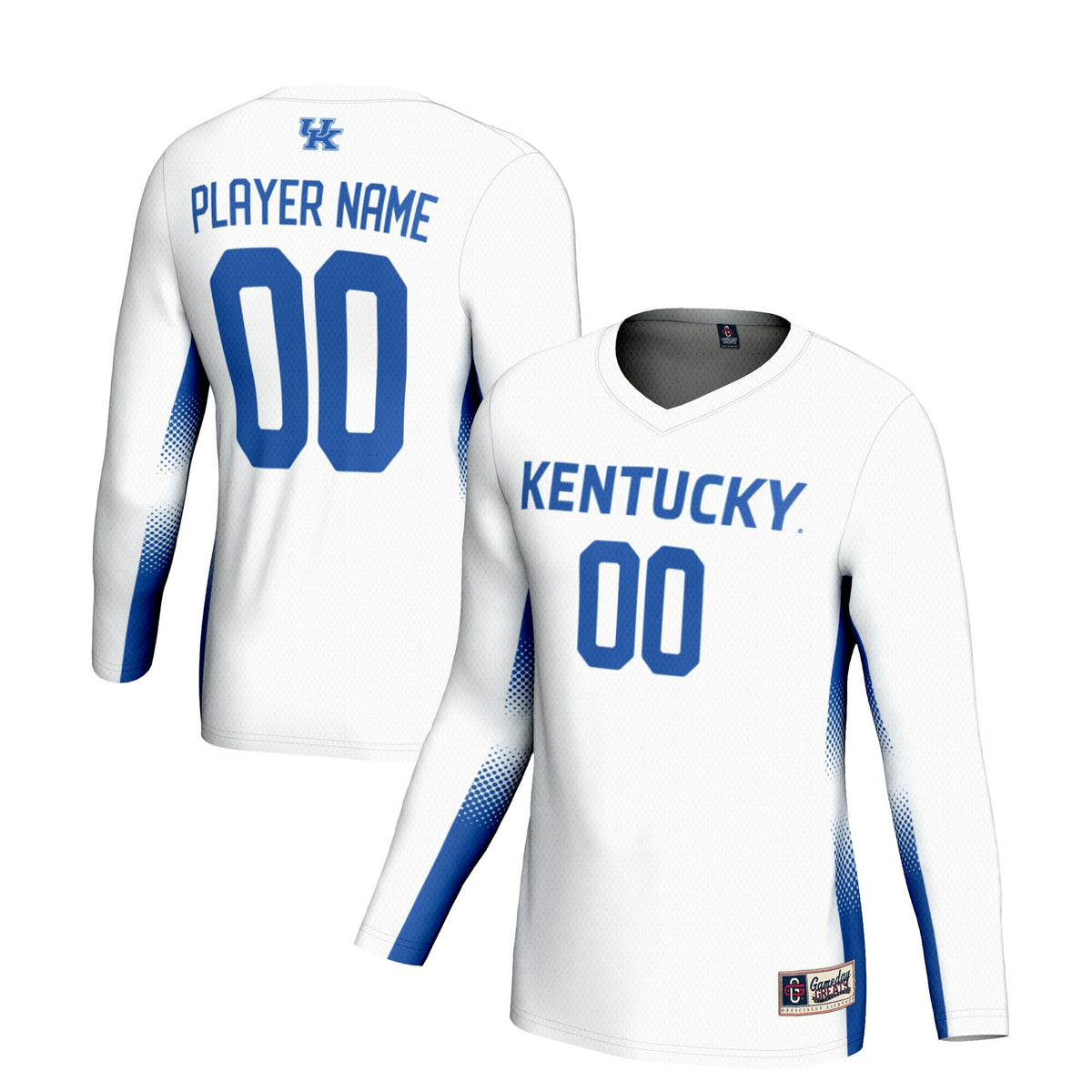 Volleyball Kentucky Wildcats white jersey