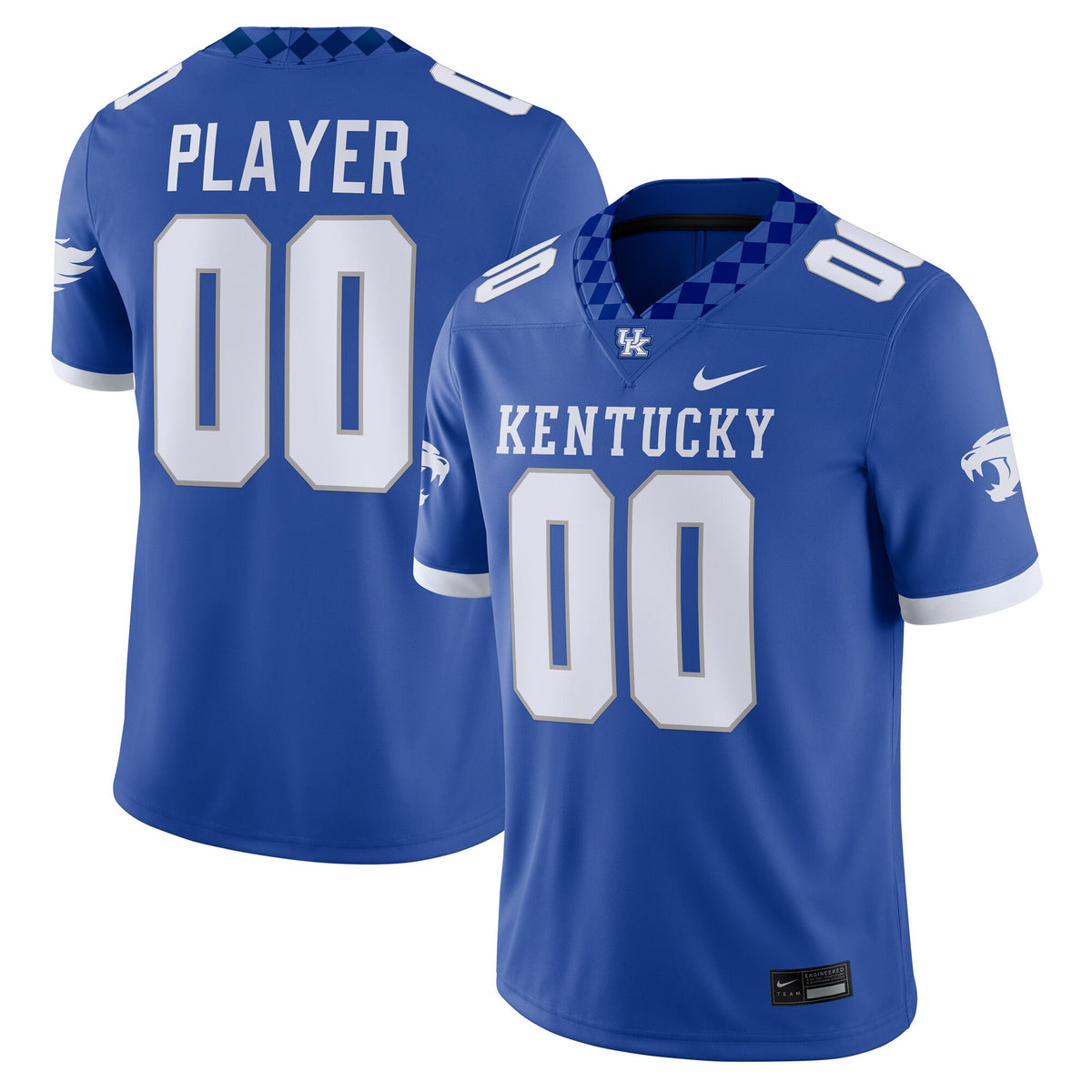 Kentucky Wildcats royal jersey