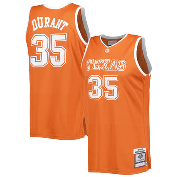Kevin Durant Texas Longhorns orange Throwback jersey