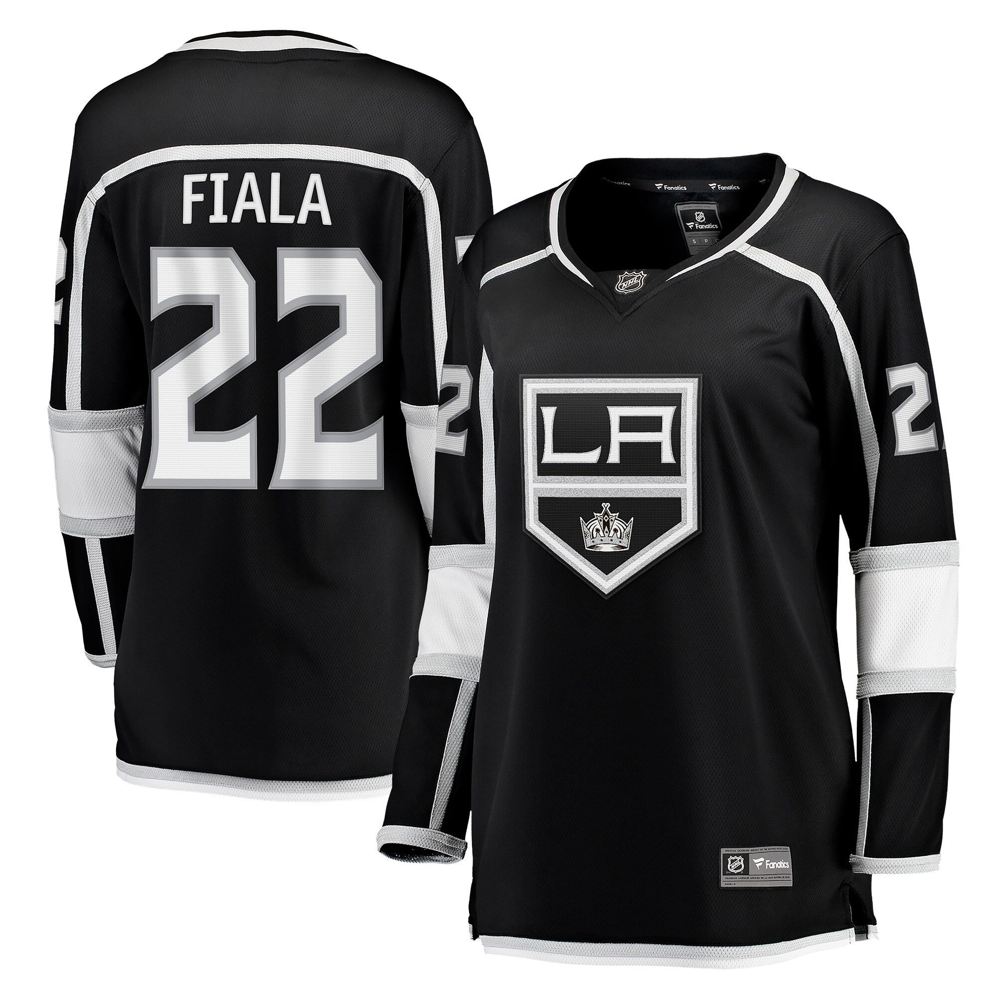 Kevin Fiala Los Angeles Kings black Home jersey