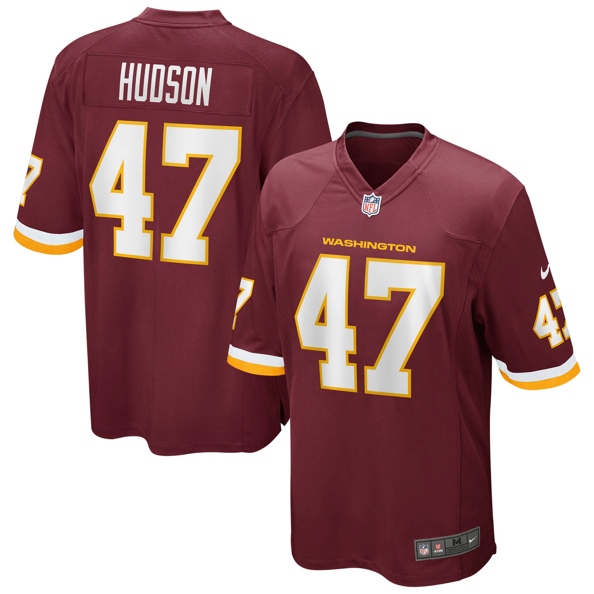 Khaleke Hudson Washington Washington Commanders burgundy Game jersey