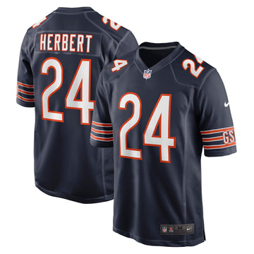 Khalil Herbert Chicago Bears navy jersey