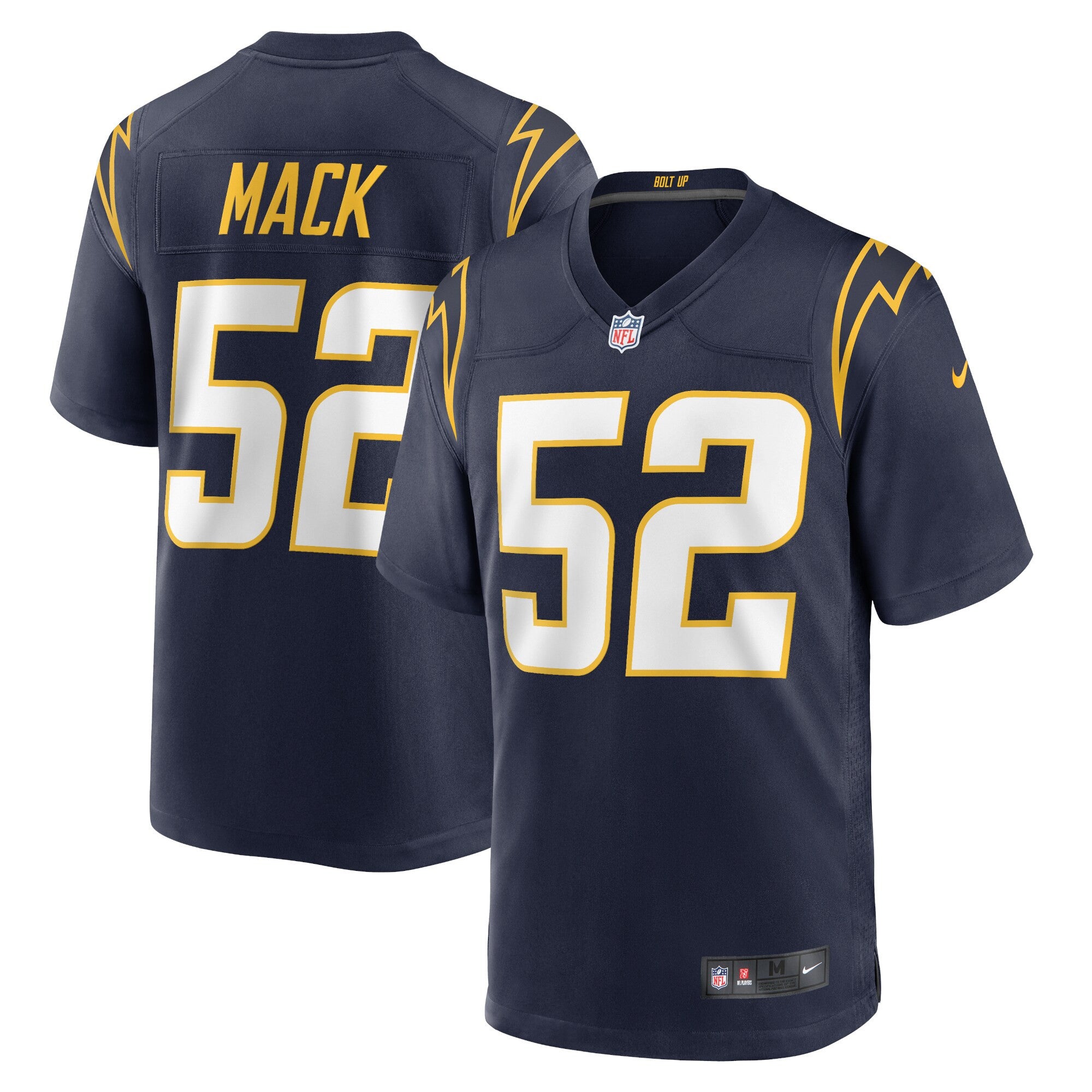 Khalil Mack Los Angeles Chargers navy Alternate jersey