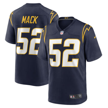 Khalil Mack Los Angeles Chargers navy Alternate jersey