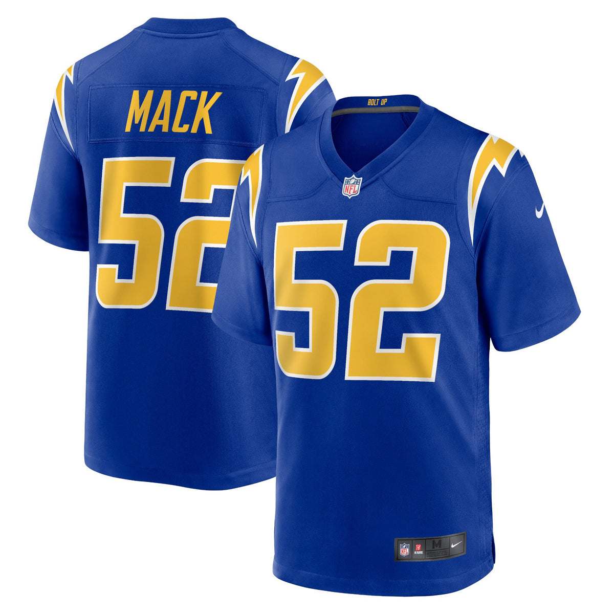 Khalil Mack Los Angeles Chargers royal Alternate jersey