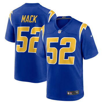 Khalil Mack Los Angeles Chargers royal Alternate jersey