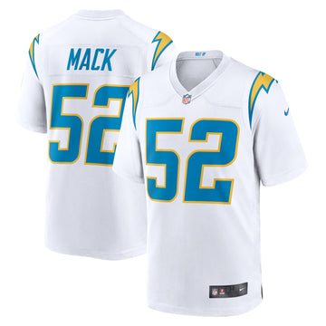 Khalil Mack Los Angeles Chargers white jersey