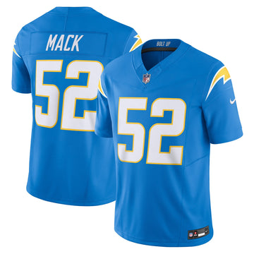 Khalil Mack Los Angeles Chargers blue Vapor jersey