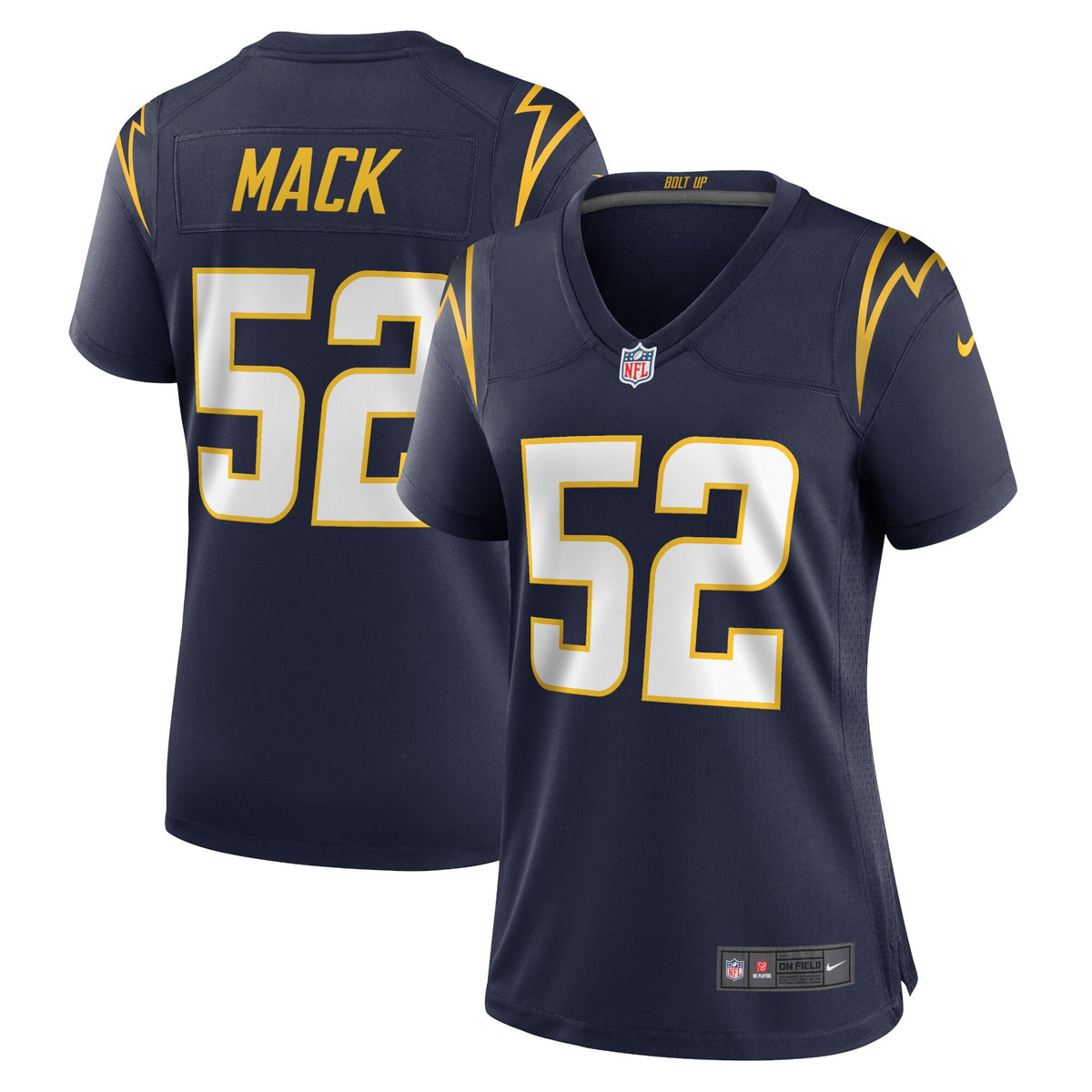 Khalil Mack Los Angeles Chargers navy Alternate jersey