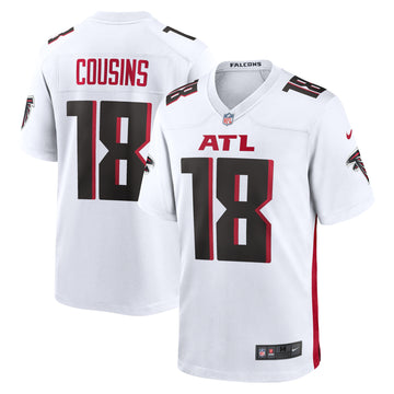 Kirk Cousins Atlanta Falcons white Game jersey