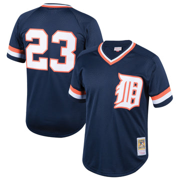 Kirk Gibson Detroit Tigers navy Cooperstown jersey